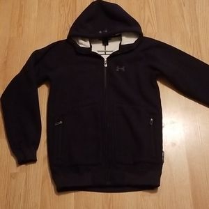 Mens small thick zip hoodie jacket